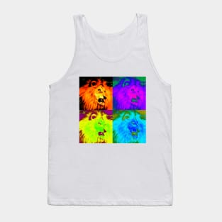 African Lion - Pop Art Design Tank Top